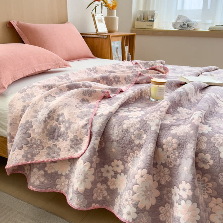Skanto | Reverie Floral Bomull Gasblader Teppe