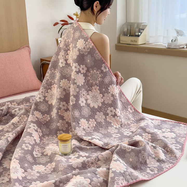 Skanto | Reverie Floral Bomull Gasblader Teppe