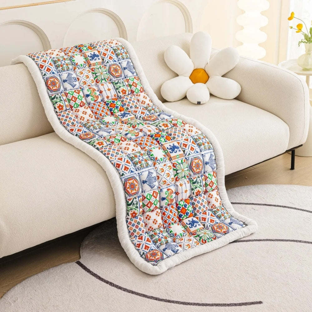 Skanto | Bohemsk Trykt Polstret Sofa Deksel