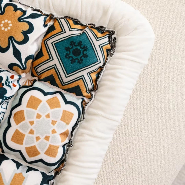 Skanto | Bohemsk Trykt Polstret Sofa Deksel