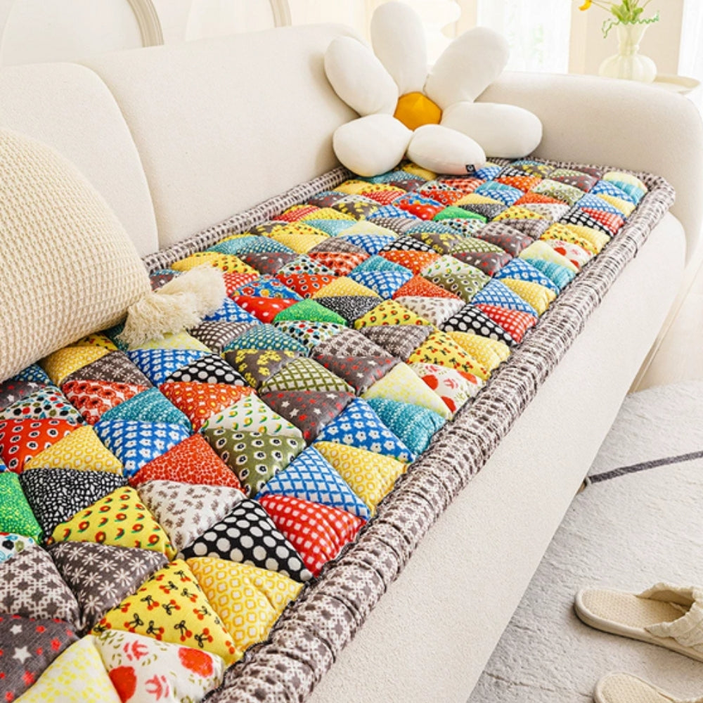 Skanto | Bohemsk Trykt Polstret Sofa Deksel