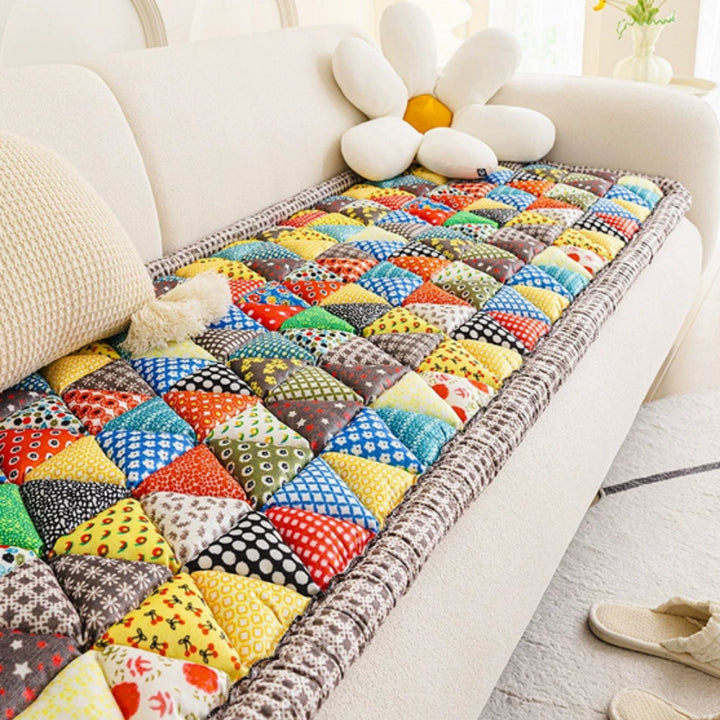 Skanto | Bohemsk Trykt Polstret Sofa Deksel