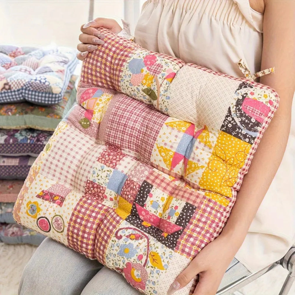 Skanto | Boho Floral Tykk Setepute