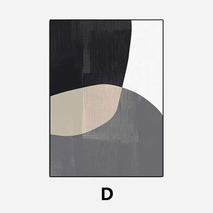 Fet fargerik nordisk abstrakt veggkunst fin kunst lerretsutskrifter bilder for moderne leilighet stue soverom hotellrom hjemmekontor kunst dekor | Skanto
