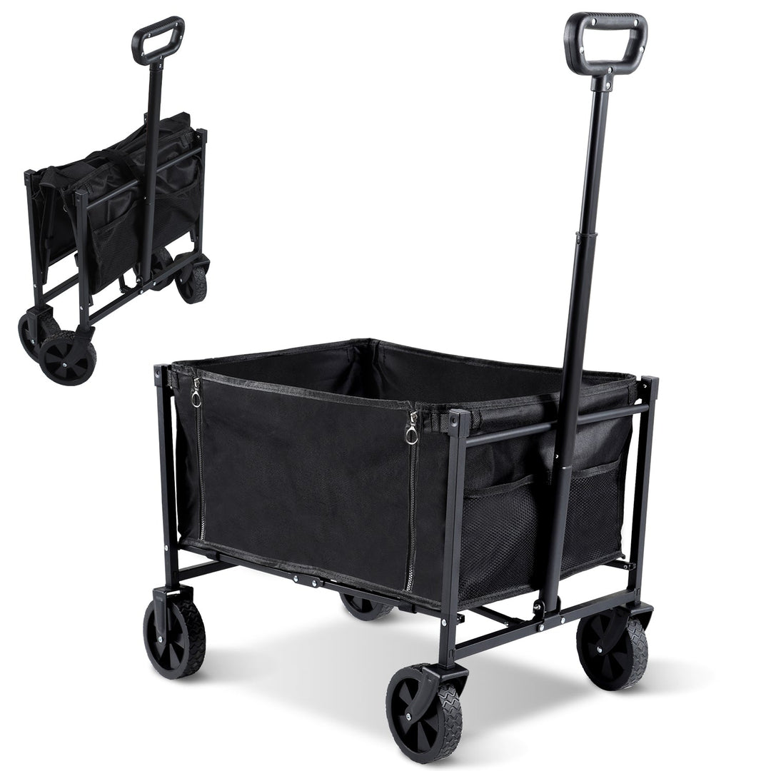 Sammenleggbart vogn transportvogn 60L | Skanto