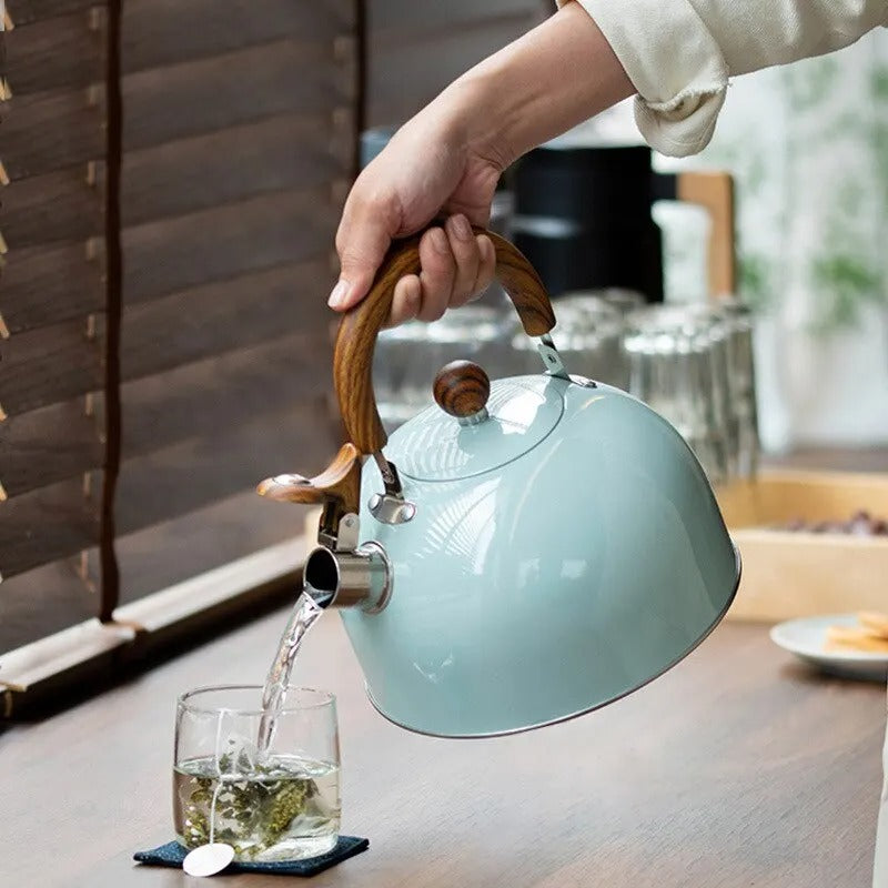 Rustfritt Stål Plystre Kjele Koketid – 2.5L eller 3L med Lydsignal | Skanto