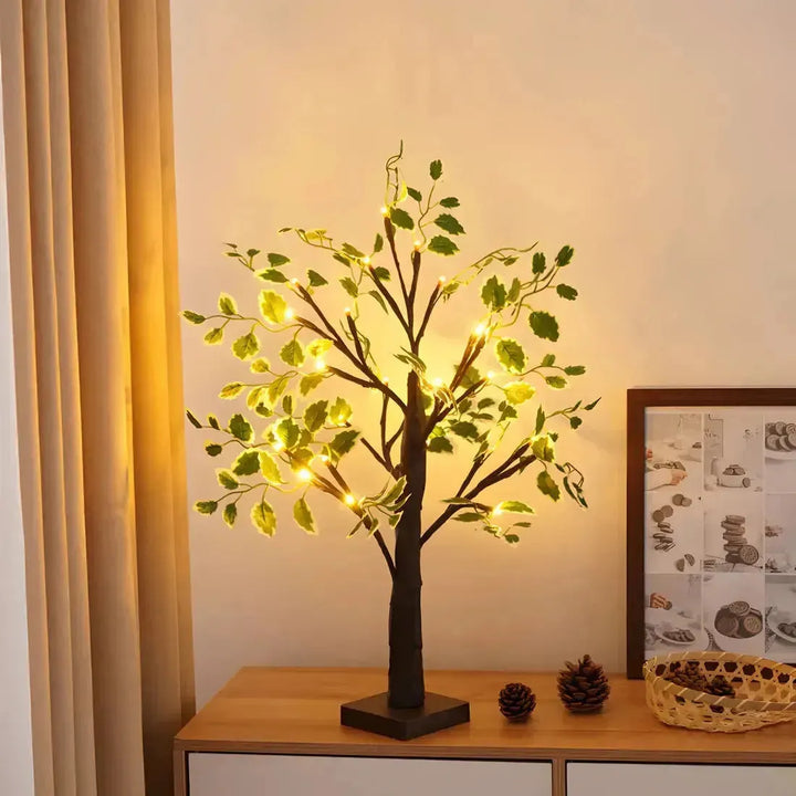 BrightTree Lampe - Lysende Tre Hjem Dekor LED Lys | Skanto