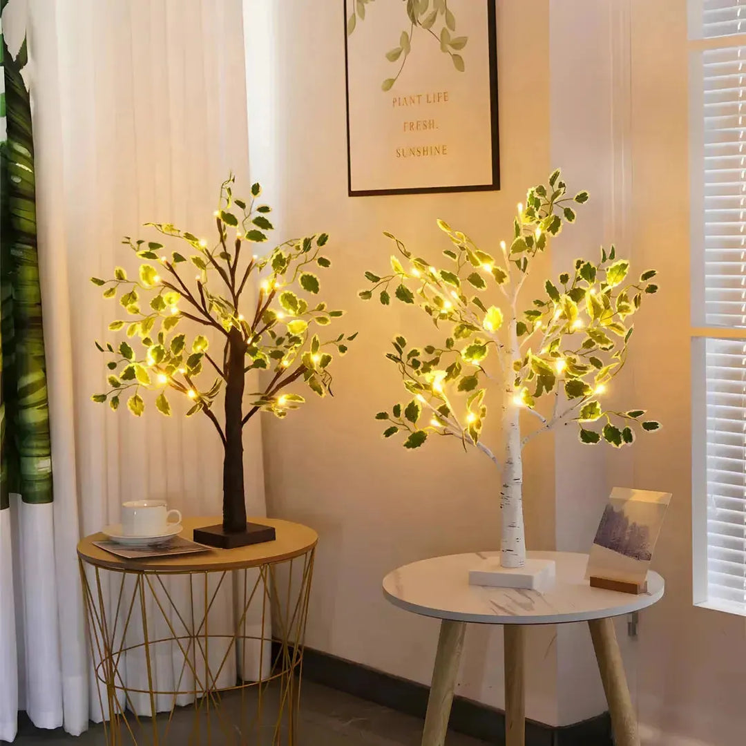 BrightTree Lampe - Lysende Tre Hjem Dekor LED Lys | Skanto