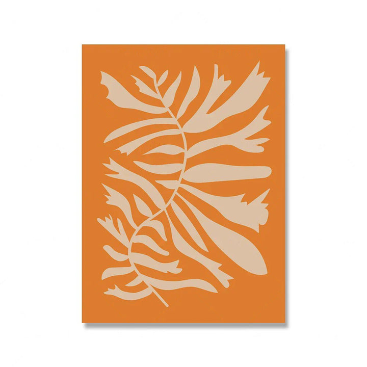 Vibrant Colorful Botanical Abstract Wall Art Fine Art Canvas Print Lively Color Images For Modern Home Living Room Bedroom Art Decor | Skanto