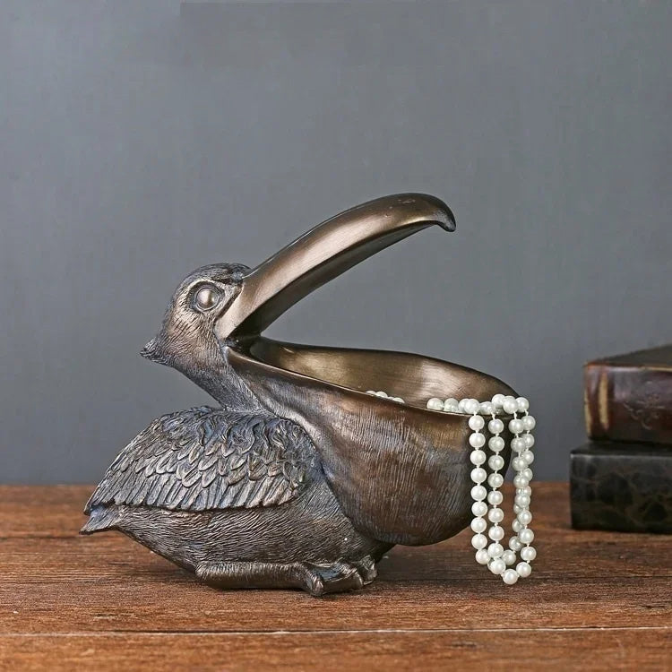 PelicanStyle Organizer – Dekorativ lagringsfigur for nøkler og tilbehør | Skanto