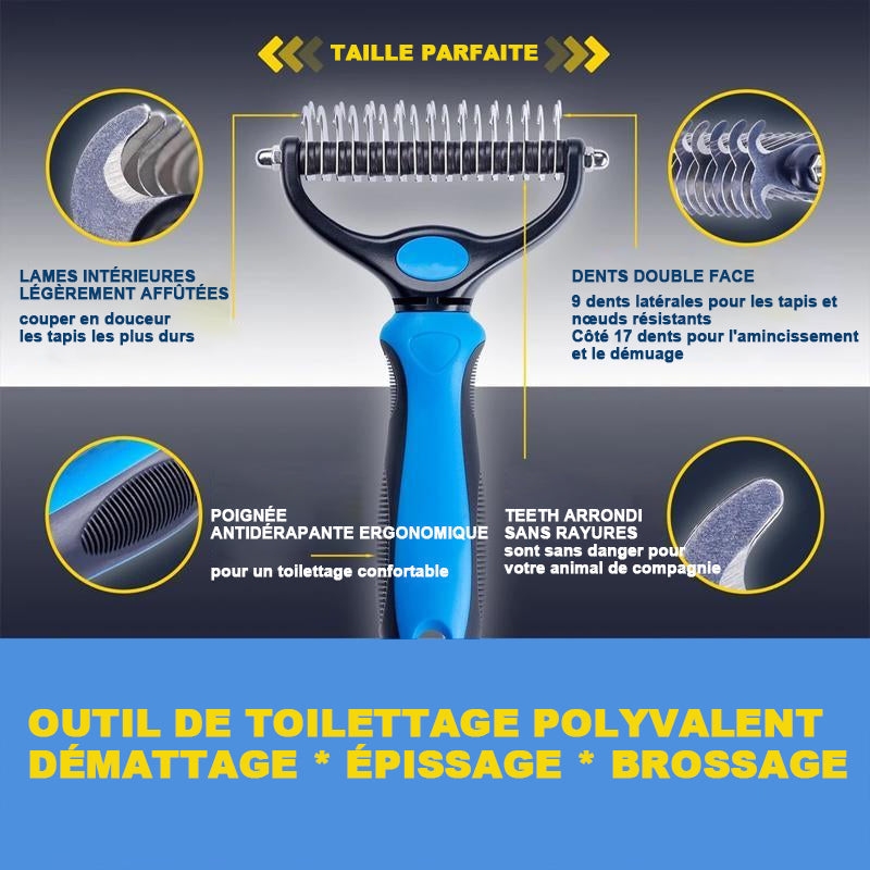 Pet grooming brush | Skanto