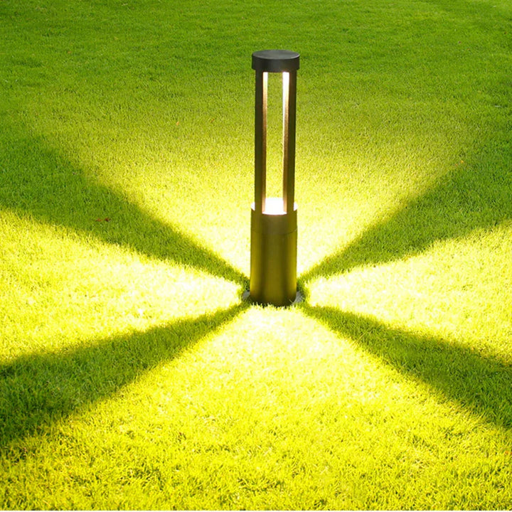 StoneGlow – Energisparende LED-hagepoli lykt | Vanntett og moderne utendørs belysning