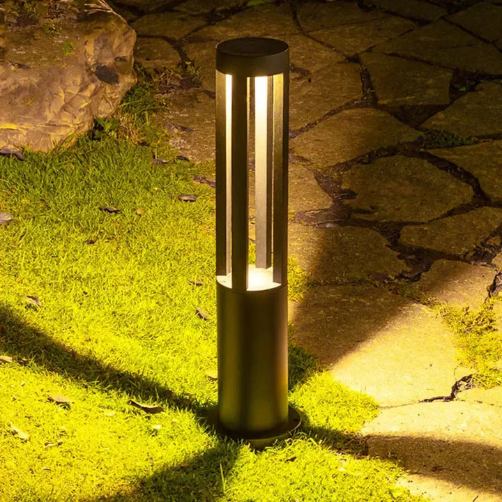 StoneGlow – Energisparende LED-hagepoli lykt | Vanntett og moderne utendørs belysning