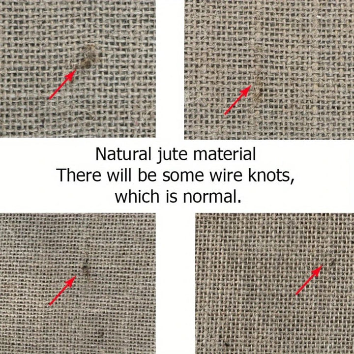 Tischläufer im Boho-Stil mit Jute-Charme
