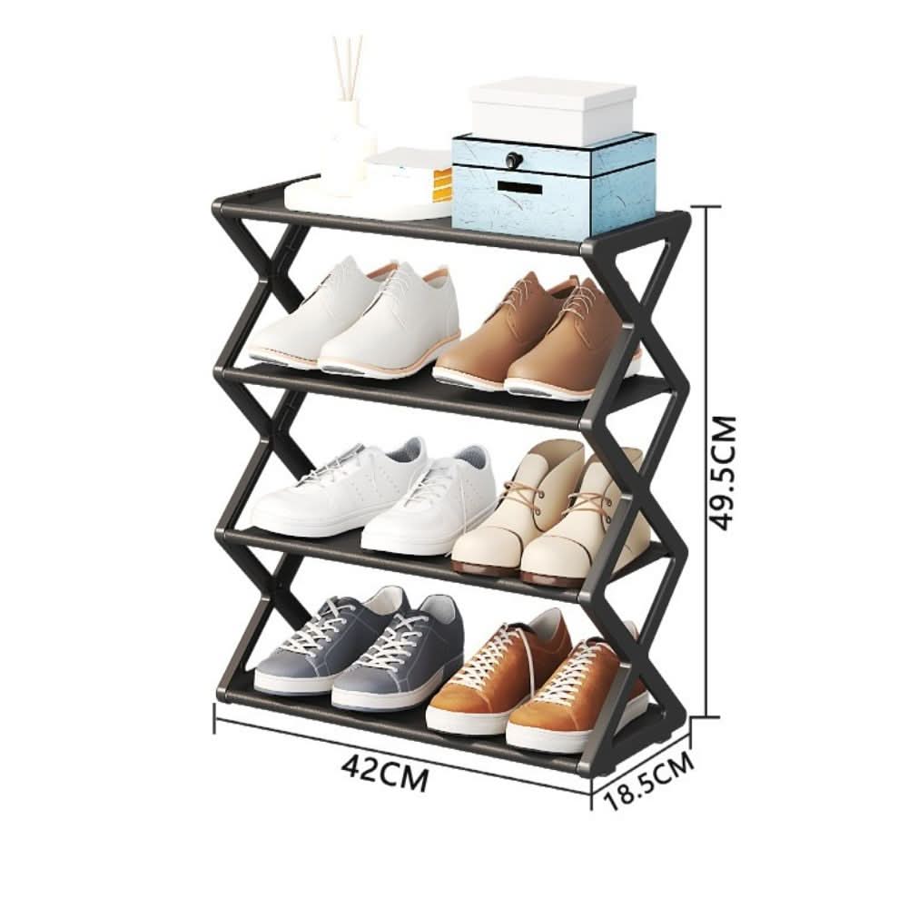 Skanto | Sam Minimalist Skoholder – Plassbesparende, Holdbar, Enkel Montering