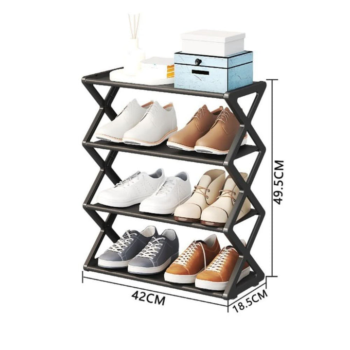 Skanto | Sam Minimalist Skoholder – Plassbesparende, Holdbar, Enkel Montering
