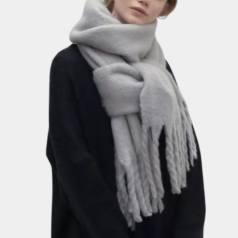 EleganceWrap Skjerf - Luksuriøst Tilbehør for Damer til Høsten Skanto