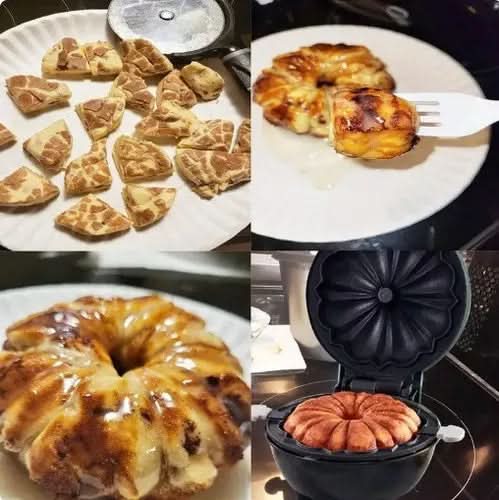 Skanto | Mini Bundt Cake Maker for Quick Treats with Non-Stick Coating