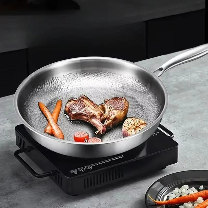 TitanForge Forged Titanium Stekepanne med Non-stick Belegg | Skanto