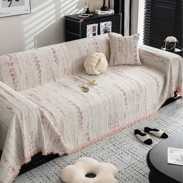 Skanto | Stilig Chenille Sofa Dekken for Uanstrengt Stil