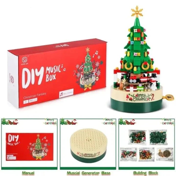 Skanto | DIY julemusikkboks med juledesign og "Vi ønsker deg en god jul" melodi