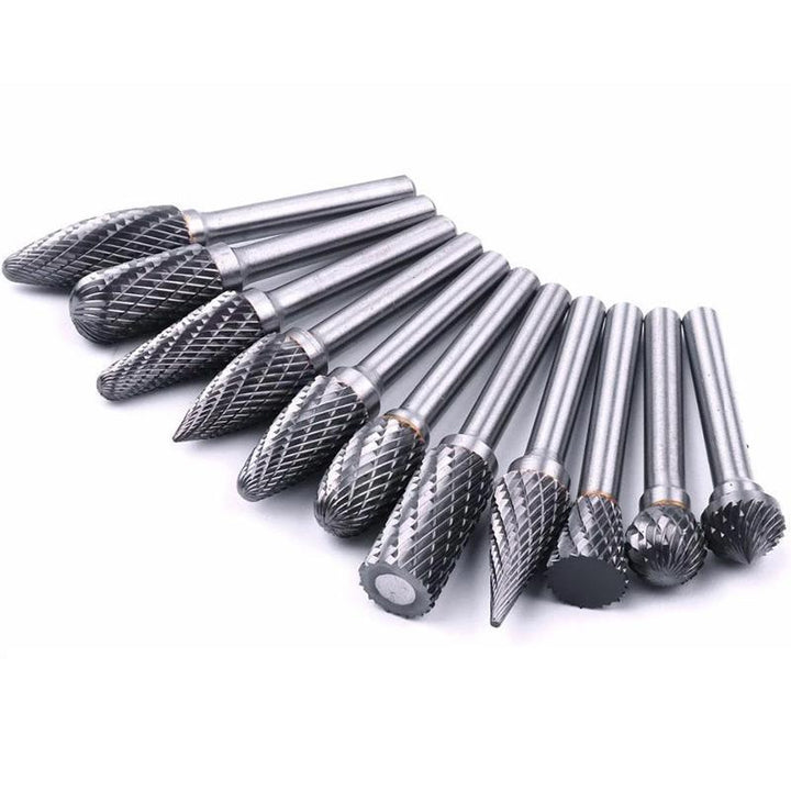 10 i 1 Wolframstål Slipende Hode (10PCS) | Skanto