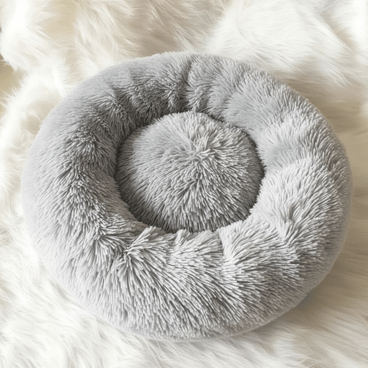Skanto | Beroligende Faux Fur Hundeseng for Avslappet & Koselig Søvn