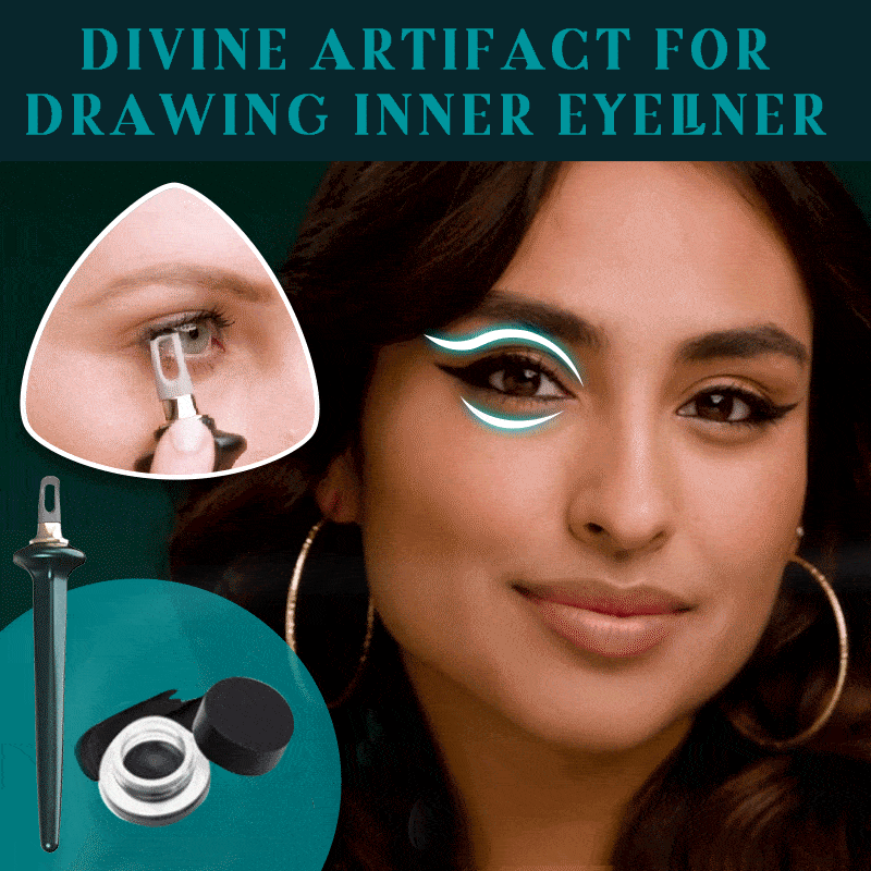 Skanto | Enkel No-Skip Eyeliner (Med Pensel)
