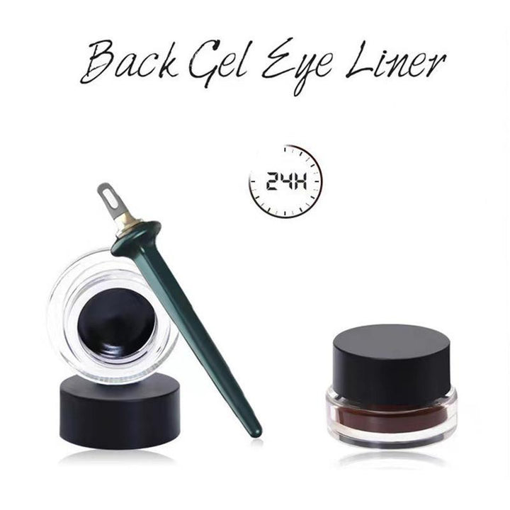 Skanto | Enkel No-Skip Eyeliner (Med Pensel)