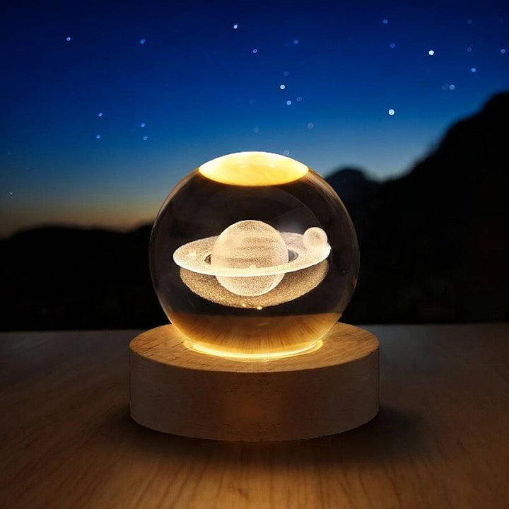 Skanto | 3D Krystallkule Lampe