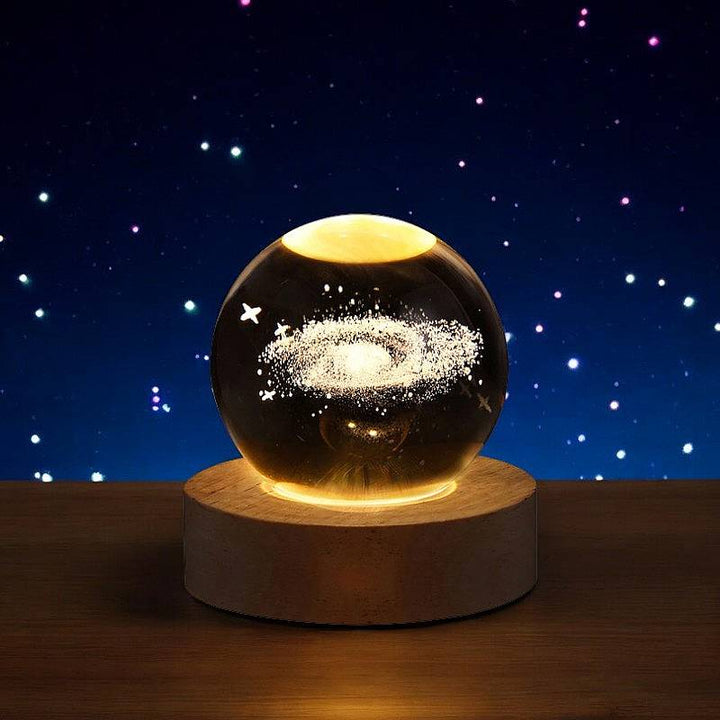 Skanto | 3D Krystallkule Lampe