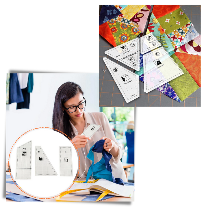 Kreativ quiltingmal