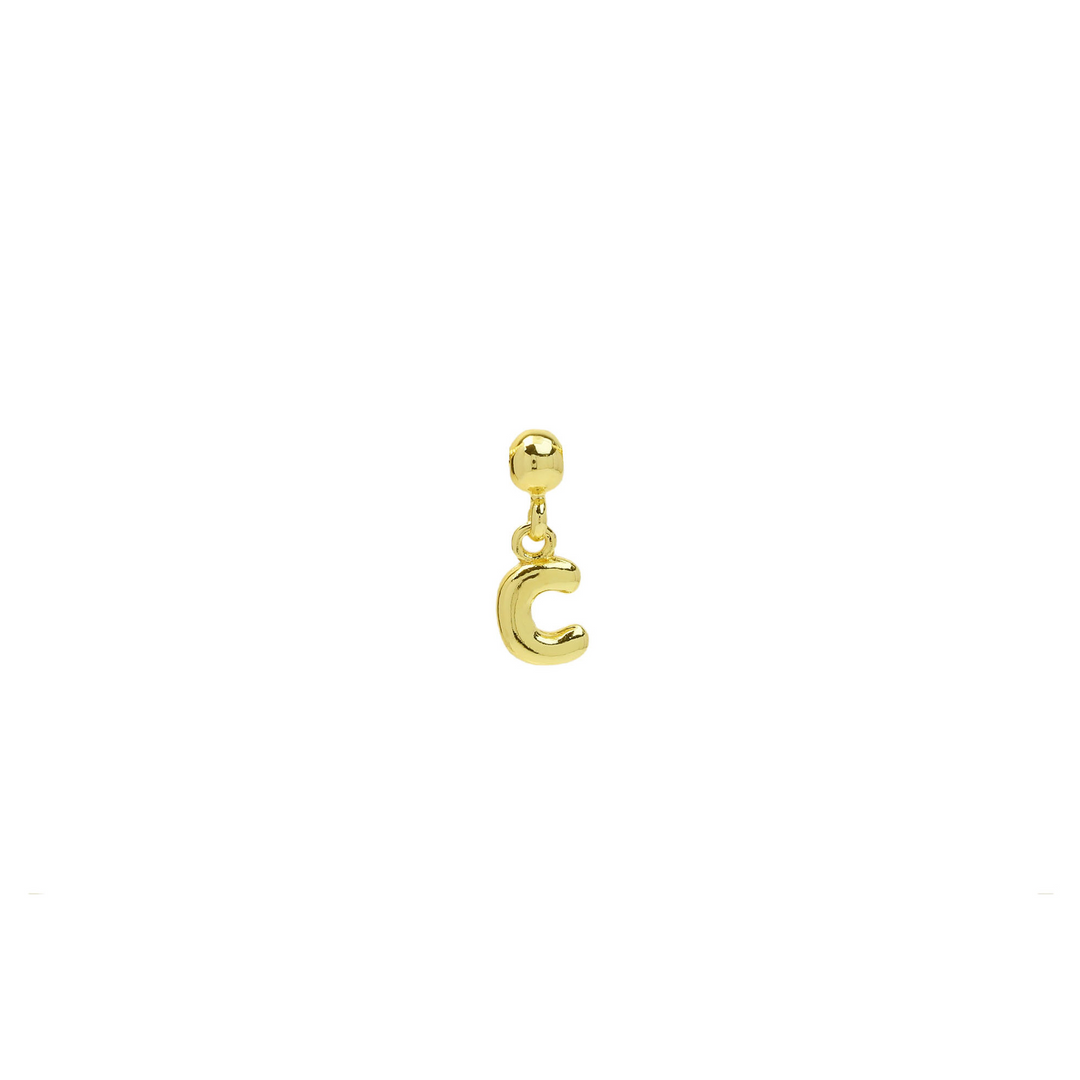 Skanto | Dainty Satellite Bubble Letter Navn Halskjede