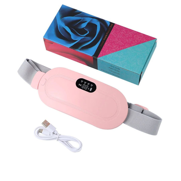 CalmFlow Varmepute for Menstruasjonskramper | Lindre Menstruasjonskramper - Beroligende Varme for Kramper - Musklene Avslapping - Stressreduksjon Skanto