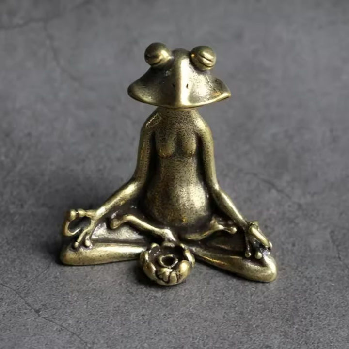 Meditasjon Frosk Figurin | Skanto