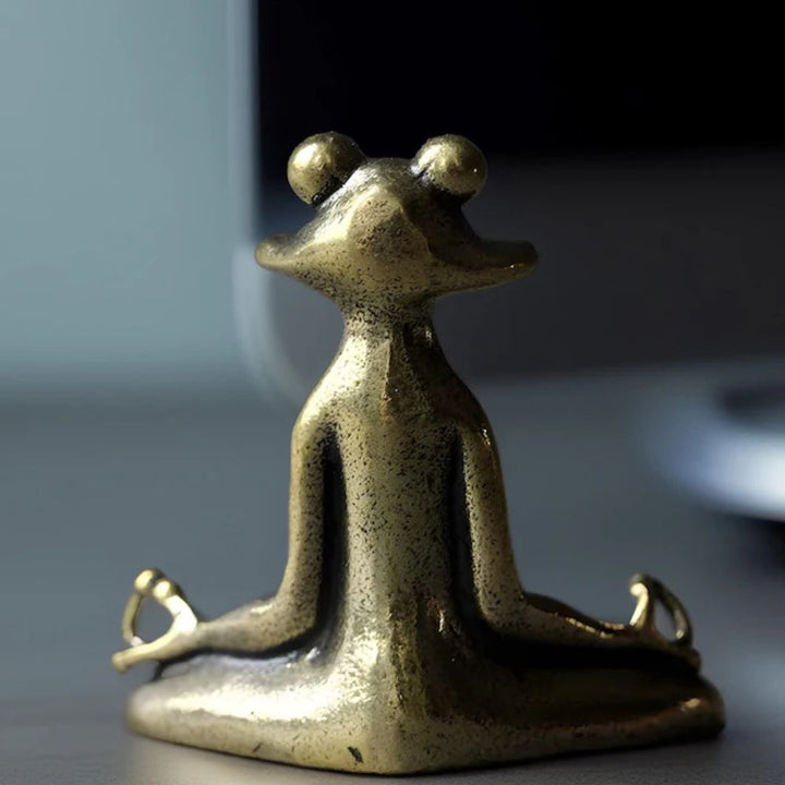 Meditasjon Frosk Figurin | Skanto