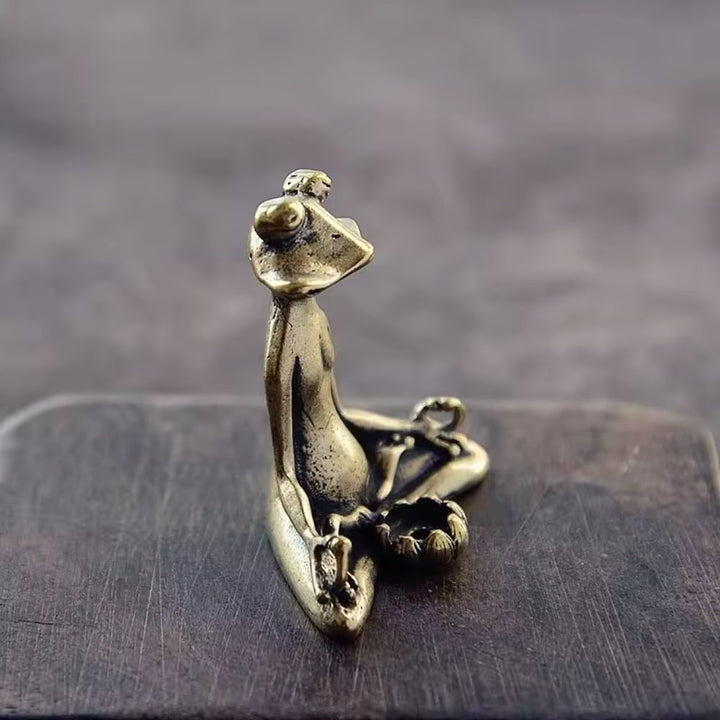 Meditasjon Frosk Figurin | Skanto