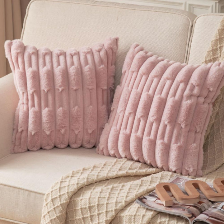Skanto | Calm Weave Plush Cushion Cover