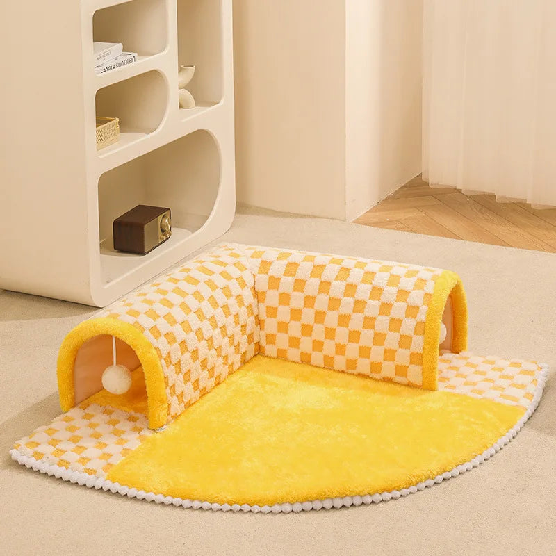 CozyCat Tunnel – Stilfullt lekeområde for katter Skanto