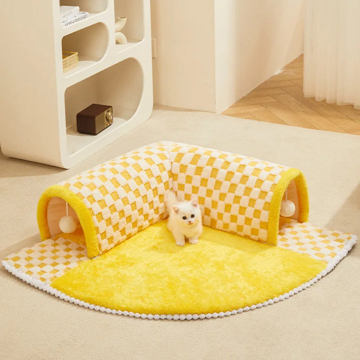 CozyCat Tunnel – Stilfullt lekeområde for katter Skanto