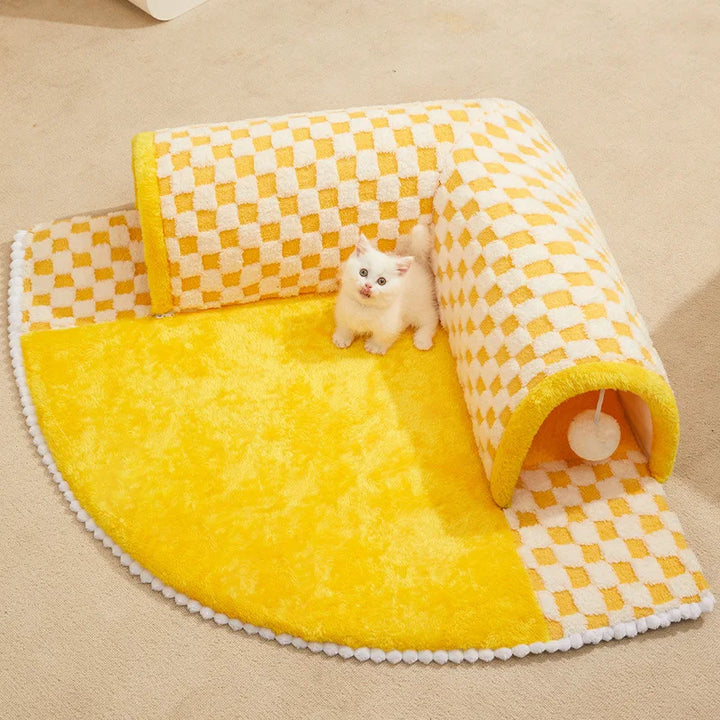 CozyCat Tunnel – Stilfullt lekeområde for katter Skanto
