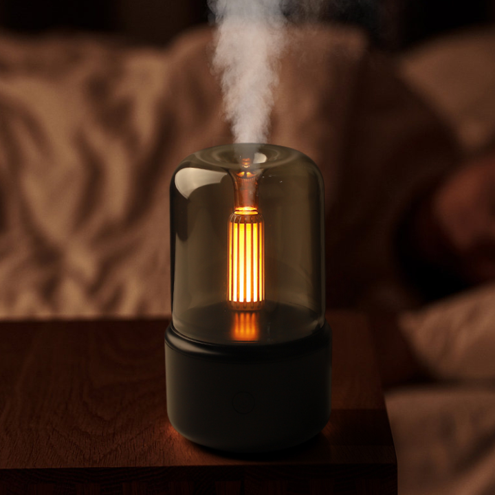Skanto | Moderne LED-diffuser med flamme og oljer