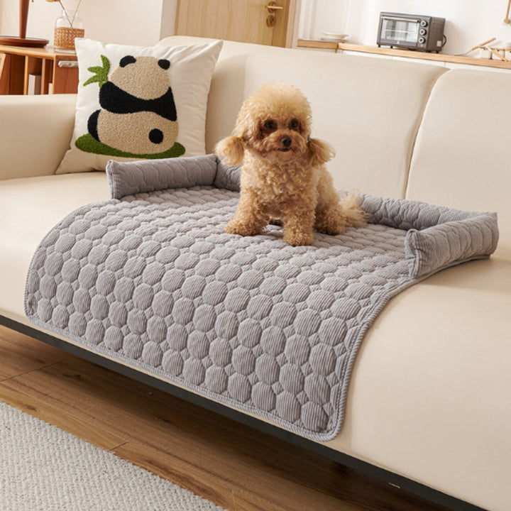 Skanto | Hund Anti-Skli Bolster Pet Quiltet Seng