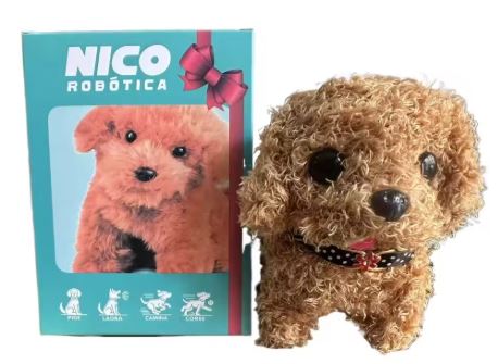 Interaktiver Plüschhund mit realistischen Bewegungen – Für Kinder & Senioren
