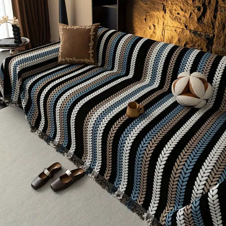 Skanto | Cascade Stripe Sofa Cover