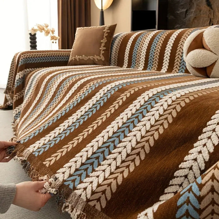 Skanto | Cascade Stripe Sofa Cover