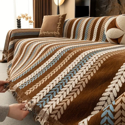 Skanto | Cascade Stripe Sofa Cover