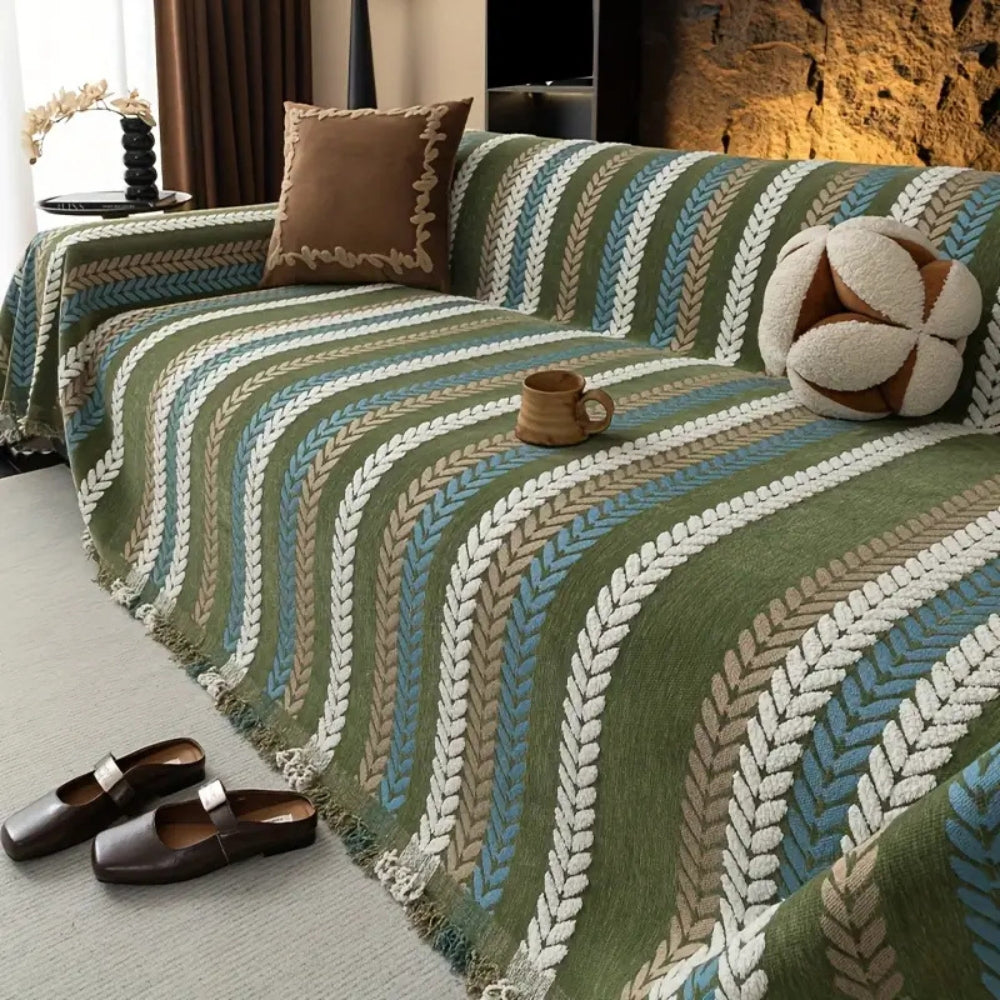 Skanto | Cascade Stripe Sofa Cover