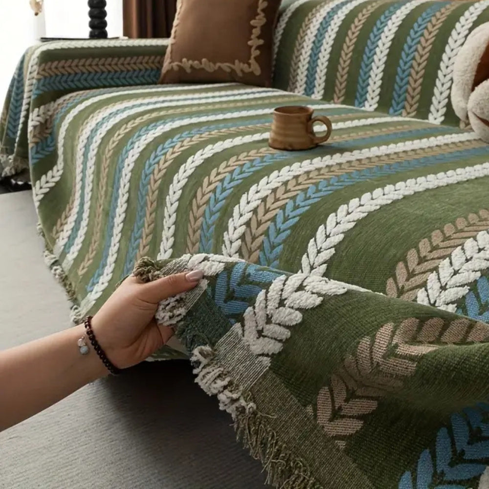 Skanto | Cascade Stripe Sofa Cover