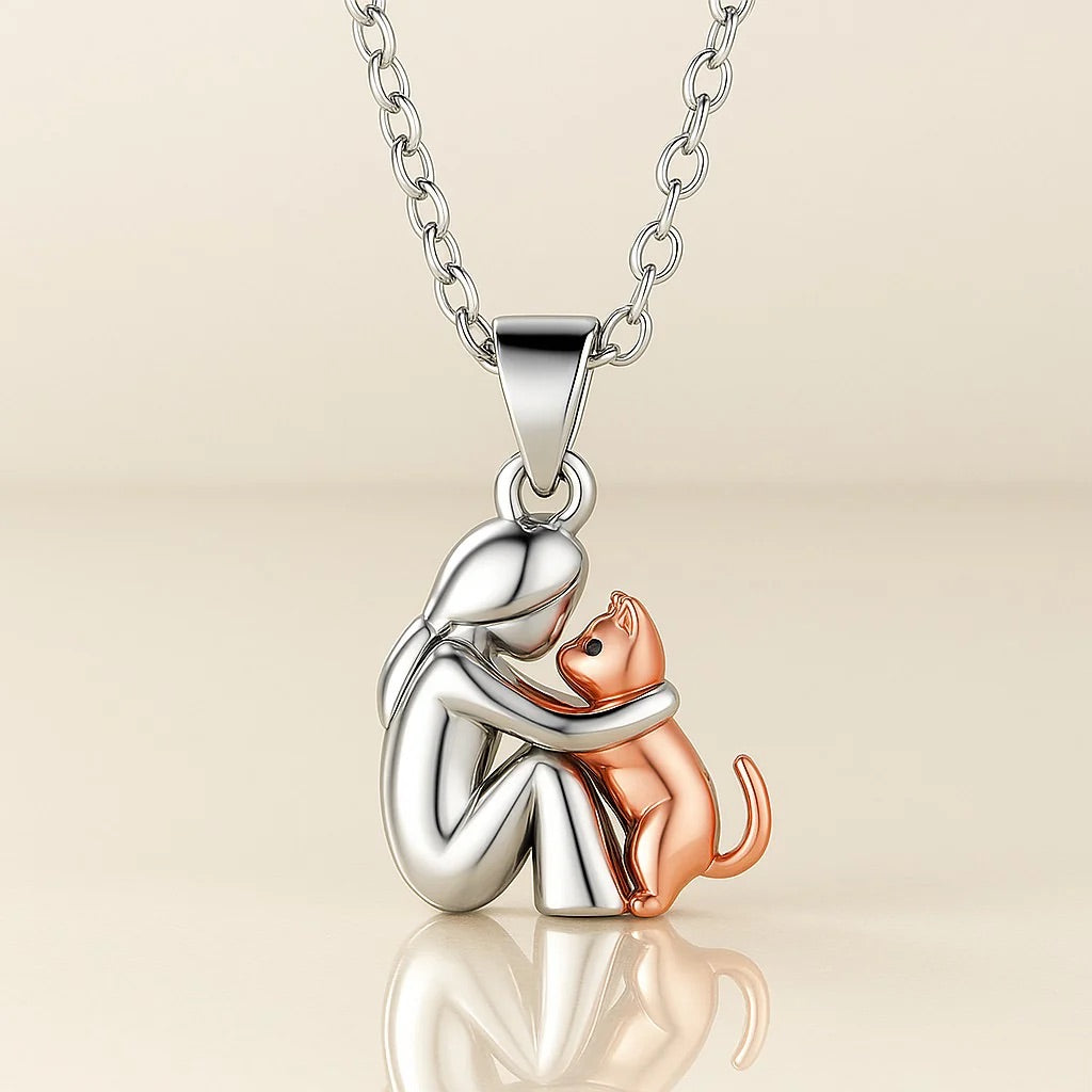 Skanto | Avalance | Elegant Embrace Pendant Necklace Stilige Smykker